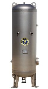 Ресивер для компрессора АСО Бежецк РВ 250-02/10, вертикальный воздухосборник, 250 литров