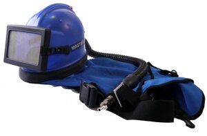 Шлем пескоструйщика Vector HP 51000, защитный, без регулятора, для пескоструйных работ