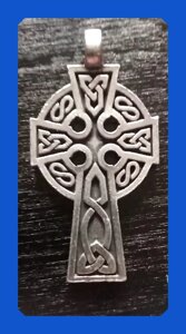 Х-амулет Кельтский крест, со шнурком