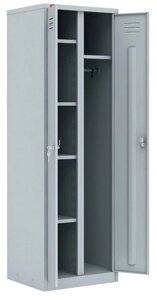 Двухсекционный металлический шкаф ШРМ-22У/800 1860x800x500 мм