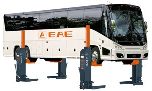 Комплект подкатных колонн Everlift EE-HDM84 (4шт по 8т. Беcпроводные.