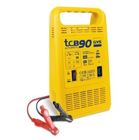 TCB 60 12 В, 85 Вт. Зарядное автомат, тестер с защитой от ошибки полярности (звуковой сигнал), 15-60А/час, GYS