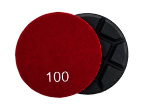 Алмазные гибкие диски по бетону ф 100 мм "квадраты"100