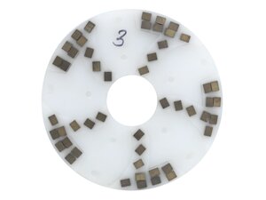 Диск алмазный полимерный шлифовальный №3 ф 160 мм "Элит" для камня на полимерной основе