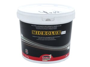 Порошок полировальный MICROLUX , 5 кг в банках , черный