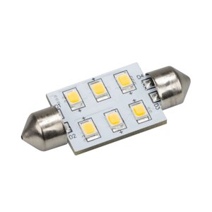 Автолампа ARL-F37-6E white (10-30V, 6 LED 2835) (ANR, открытый)