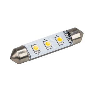 Автолампа ARL-F42-3E white (10-30V, 3 LED 2835) (ANR, открытый)