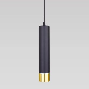 Подвесной светильник в стиле лофт DLN107 GU10 черный/золото