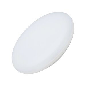 Светильник CL-frisbee-motion-R250-12W warm3000 (WH, 180 deg, 230V) (arlight, IP54 пластик, 3 года)