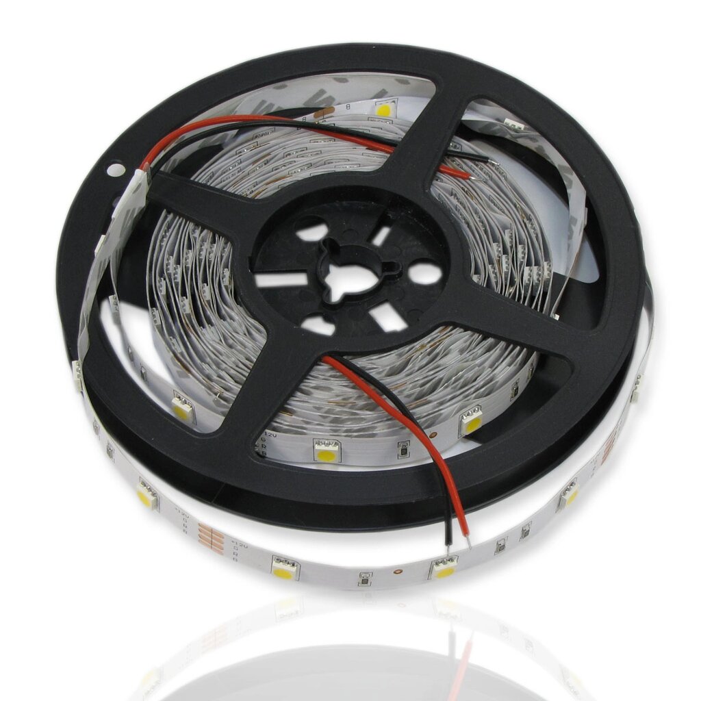 Светодиодная лента Standart class, 5050, 30led/m, Warm White, 12V, IP33 DELCI от компании ФЕРОСВЕТ ( FEROSVET) - фото 1