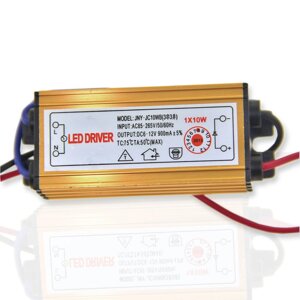 Светодиодный драйвер PS10 (10W, 6-12V, 600ma, IP65) DELCI