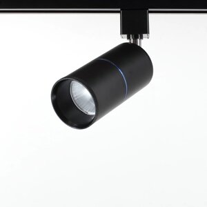 Светодиодный светильник трековый JH-GDD-X10 2L PX83 (10W, 220V, day white, черный корпус) DELCI