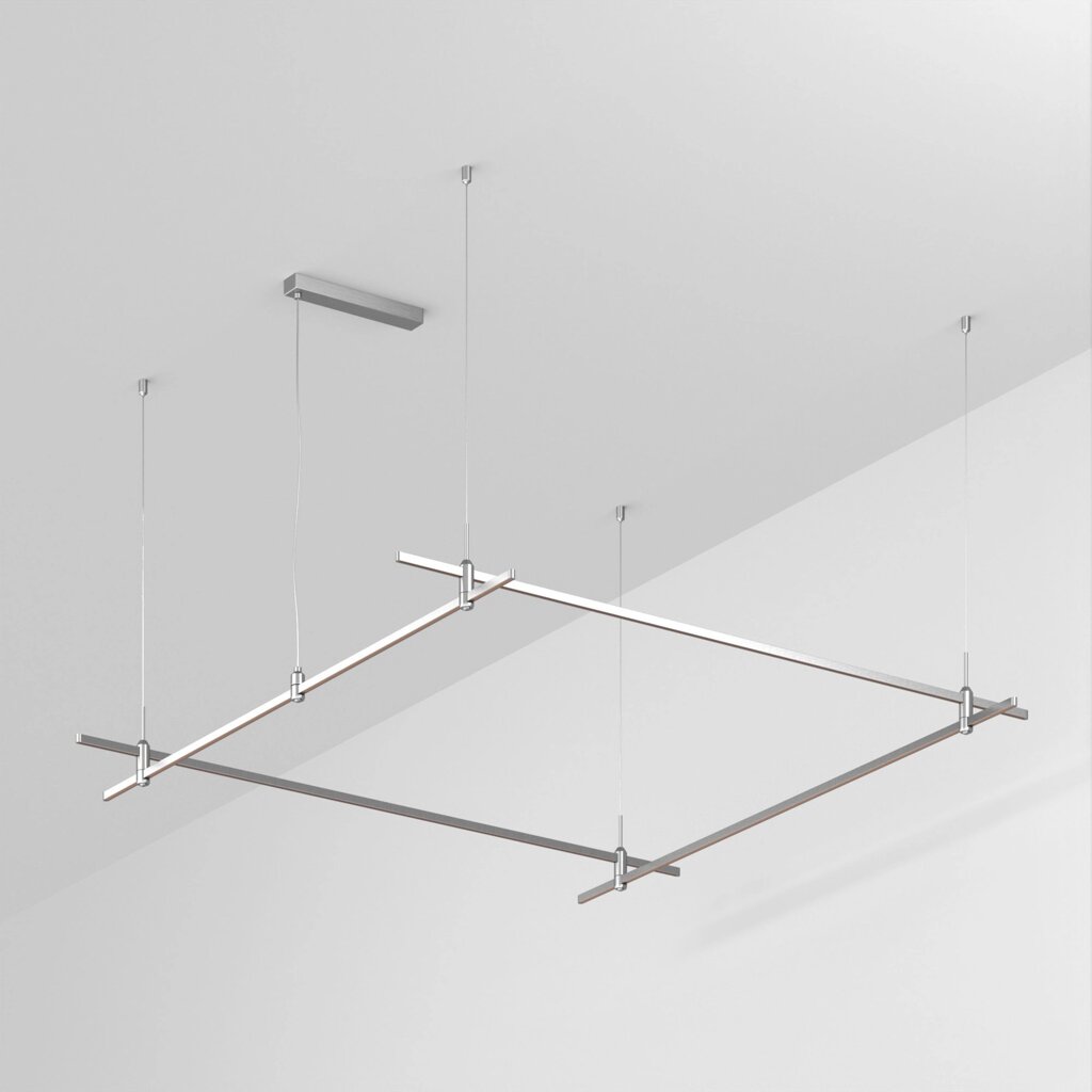 Трек ART-APRIORI-QUADRAT-HANG-2000x2000 (TN) (Arlight, IP20 Металл, 3 года) 050208 от компании ФЕРОСВЕТ ( FEROSVET) - фото 1