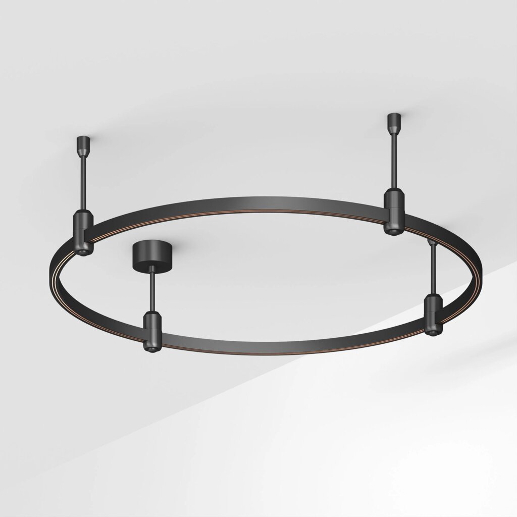 Трек ART-APRIORI-ROUND-ROD-200-R800 (BK) (Arlight, IP20 Металл, 3 года) 048495 от компании ФЕРОСВЕТ ( FEROSVET) - фото 1