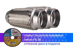 Гофры глушителя Infiniti FX35 innerbraid (50x150, 2 шт.)