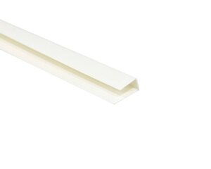 Элемент завершающий ВI белый 10 мм Кронопласт для сэндвич-панели 3 м