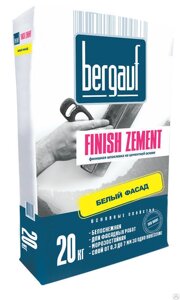 Шпаклевка цементная финишная Finish Zement 5 кг Bergauf 108 шт