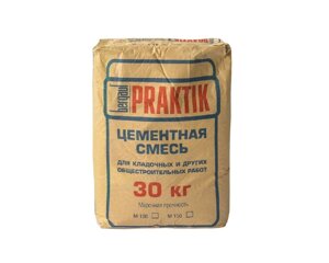Смесь Praktik цементная универсальная с полимерными добавками ЗИМНЯЯ 30 кг