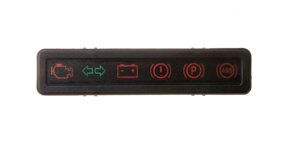 Глазки УАЗ 2206, 3962 (блок контрольных ламп, с АБС) с проводкой, к контроллеру 2206-95-3763014-30