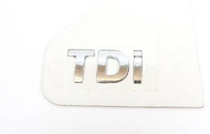 Наклейка УАЗ "TDI"метал)