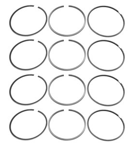 Поршневые кольца 100,0 ГАЗель Бизнес (УМЗ 4216, Евро-4) узкие, "УМЗ"