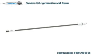 Трубка тормормозная УАЗ 31602 (430мм) ПОЛИМЕР от вторичной камеры до муфты (d5)