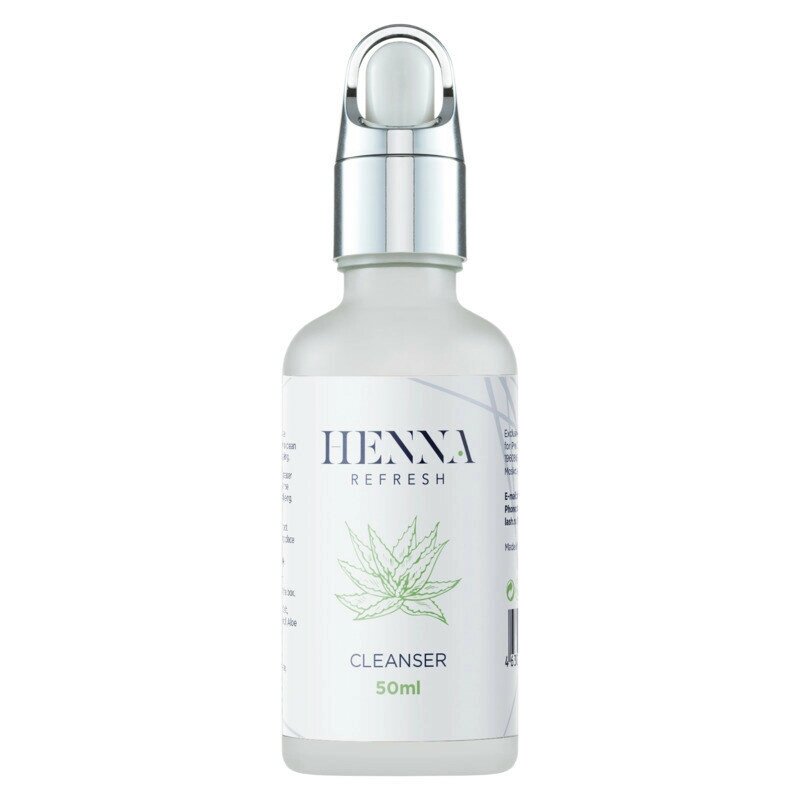 Бесспиртовой клинсер Henna Refresh c соком алоэ, 50 мл от компании Lucky Master - фото 1