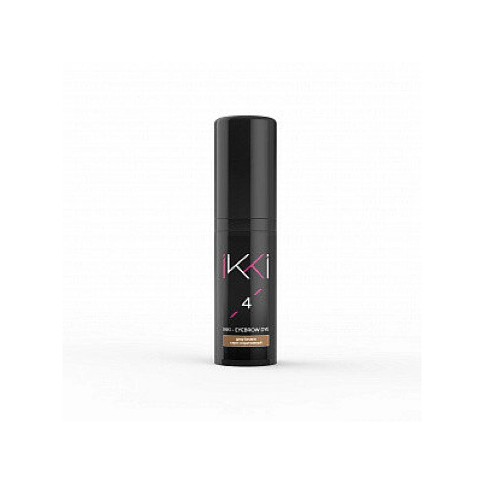 Гель-краска для бровей IKKI №4, тон серо-коричневый (grey brown) LUCAS’ COSMETICS 5 мл во флаконе от компании Lucky Master - фото 1