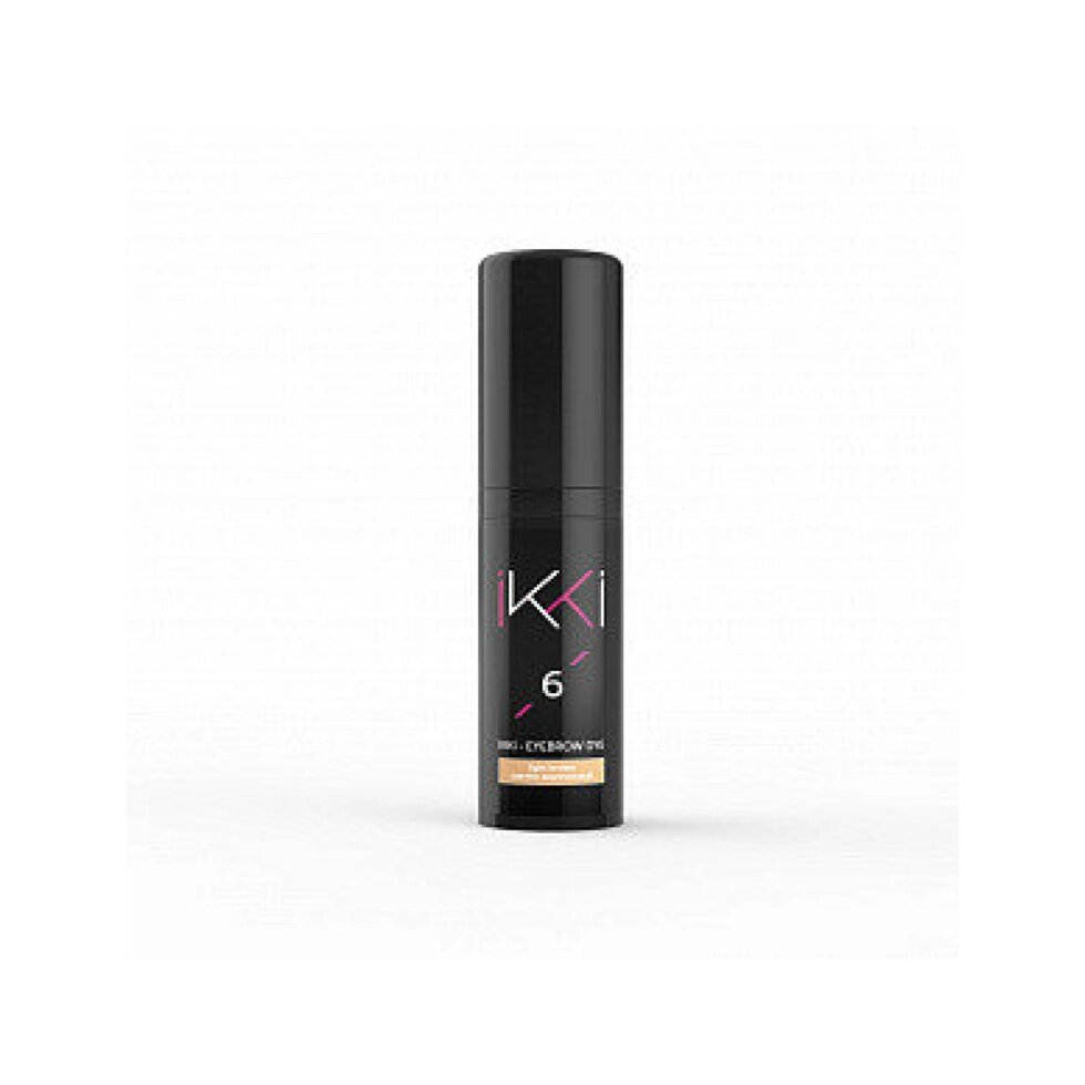 Гель-краска для бровей IKKI №6, тон светло-коричневый (light brown) LUCAS’ COSMETICS 5 мл во флаконе ##от компании## Lucky Master - ##фото## 1