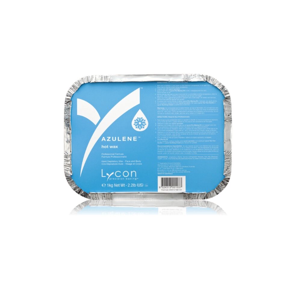 Горячий воск с Азуленом Сильный Lycon, Azulene Hot Wax, 1 кг ##от компании## Lucky Master - ##фото## 1