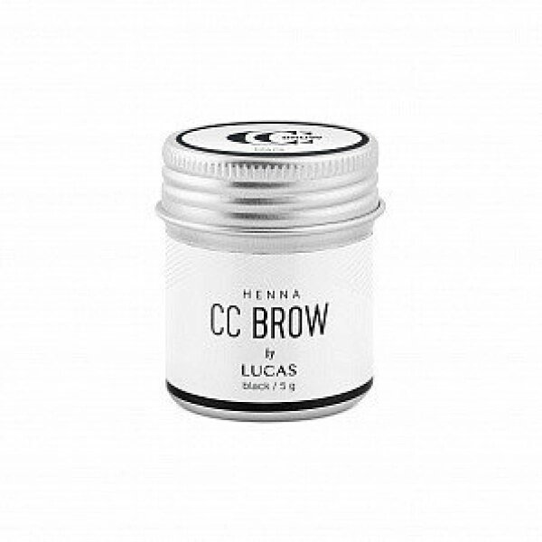 Хна для бровей CC BROW в баночке Black, 5 гр ##от компании## Lucky Master - ##фото## 1