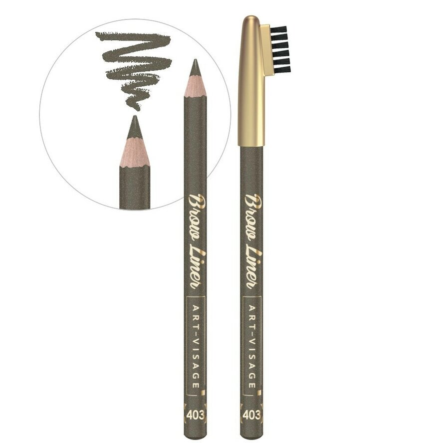 Карандаш для бровей ART-VISAGE BROW LINER (тон 403) от компании Lucky Master - фото 1