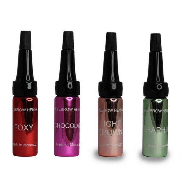 Набор хны для бровей EkkoBeauty LIGHT (4 оттенка) ##от компании## Lucky Master - ##фото## 1