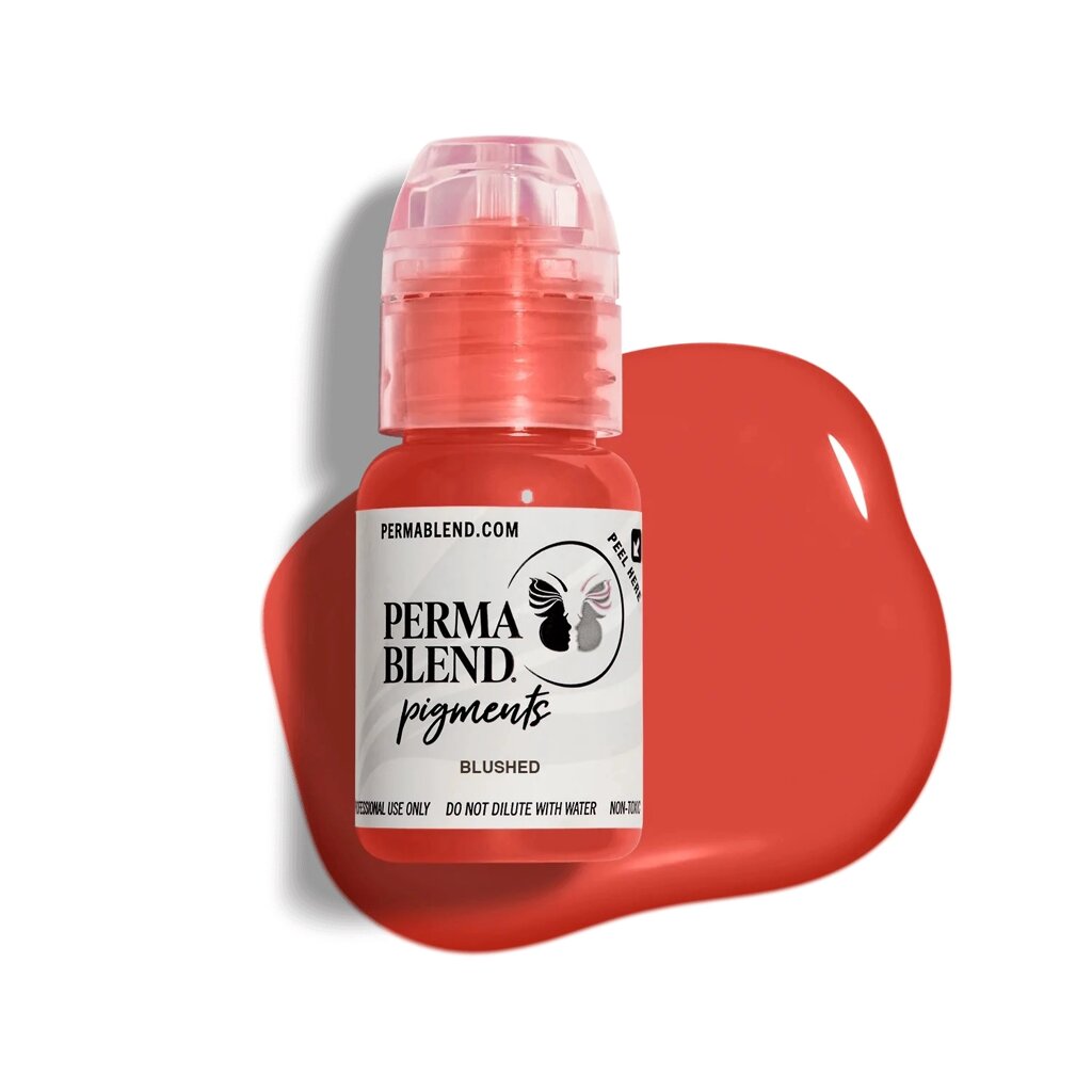 Пигмент для татуажа губ Blushed 15 мл Perma Blend от компании Lucky Master - фото 1
