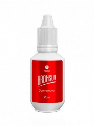 Ремувер для удаления краски с кожи BRONSUN Dye remover, 20мл ##от компании## Lucky Master - ##фото## 1