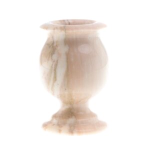 Каменная ваза из натурального мрамора