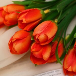 Букет "Тюльпаны очарованье" 30 см микс (2 шт)