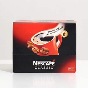 Кофе растворимый Nescafe Classic, 30x2 г (30 шт)