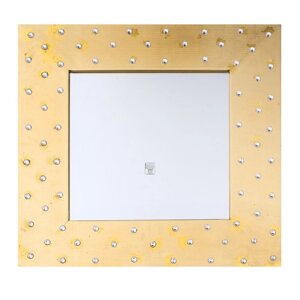 Зеркало "Чиэра", УЦЕНКА золото, 50 50 см