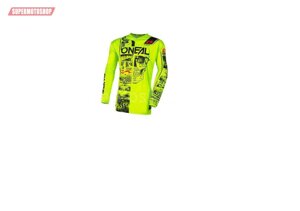 Джерси Oneal 2023 Element Attack Black / Neon L