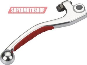 LSR-1722+R Yellow Brake Lever with silicon rubber for Honda CR80, CR85, CR125/250, CR500, CRF150/230