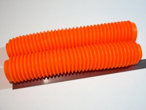 Пыльники вилки 360мм оранжевые Suzuki DR 250