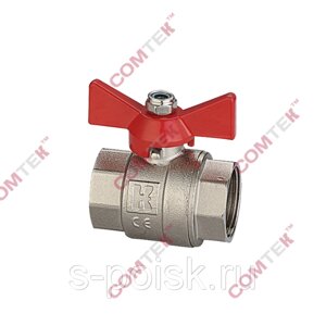 Шаровой кран 1/2"ВР х 1/2"ВР "бабочка" Comtek