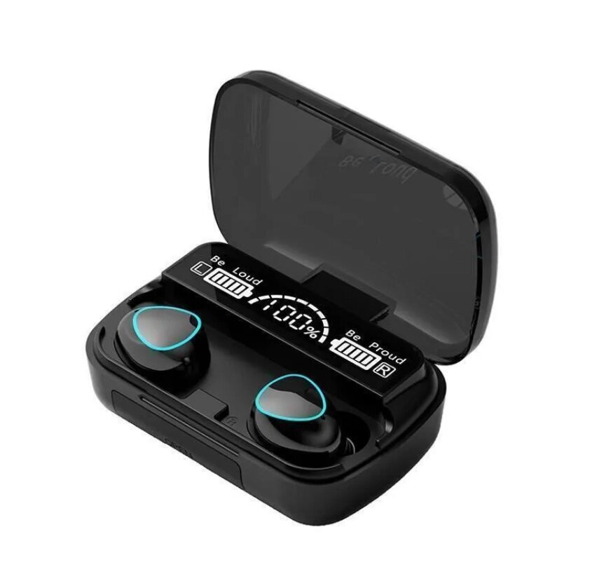 Наушники беспроводные bluetooth с зарядным кейсом NEWEST M10, TWS от компании БЕРИЗДЕСЬ.РФ - фото 1