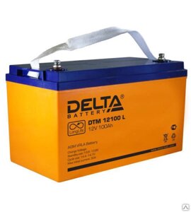 Аккумуляторная батарея Delta DTM 12100 L AGM