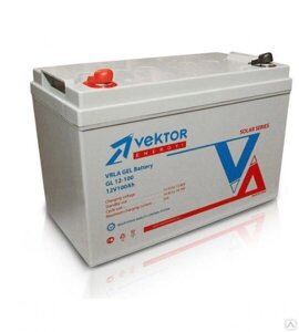 Аккумуляторная батарея vektor energy серии GEL (GL) 12-55