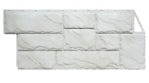 Фасадная панель FineBer Камень Крупный (Мелованный белый) 1080x452 E0121548