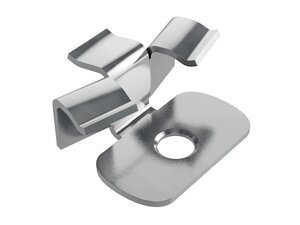 Кляймер металлический для алюминиевой лаги