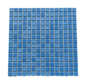 Мозаика стеклянная AquaViva Blue чип 20*20*4mm Aquaviva