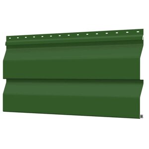 Сайдинг металлический Корабельная Доска RAL6002 Зеленый Лист